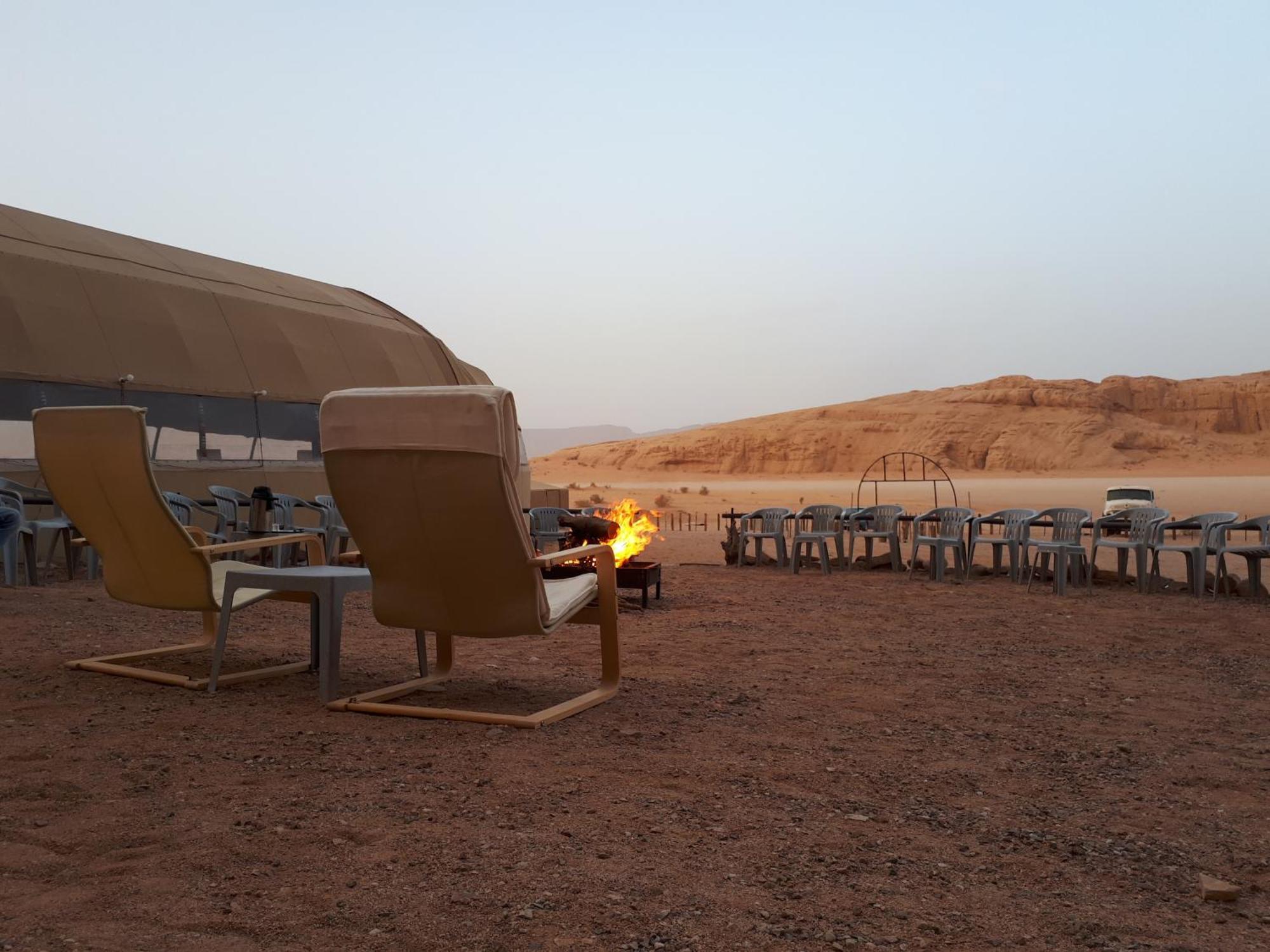 Landscape Rum Camp Hotell Wadi Rum Eksteriør bilde