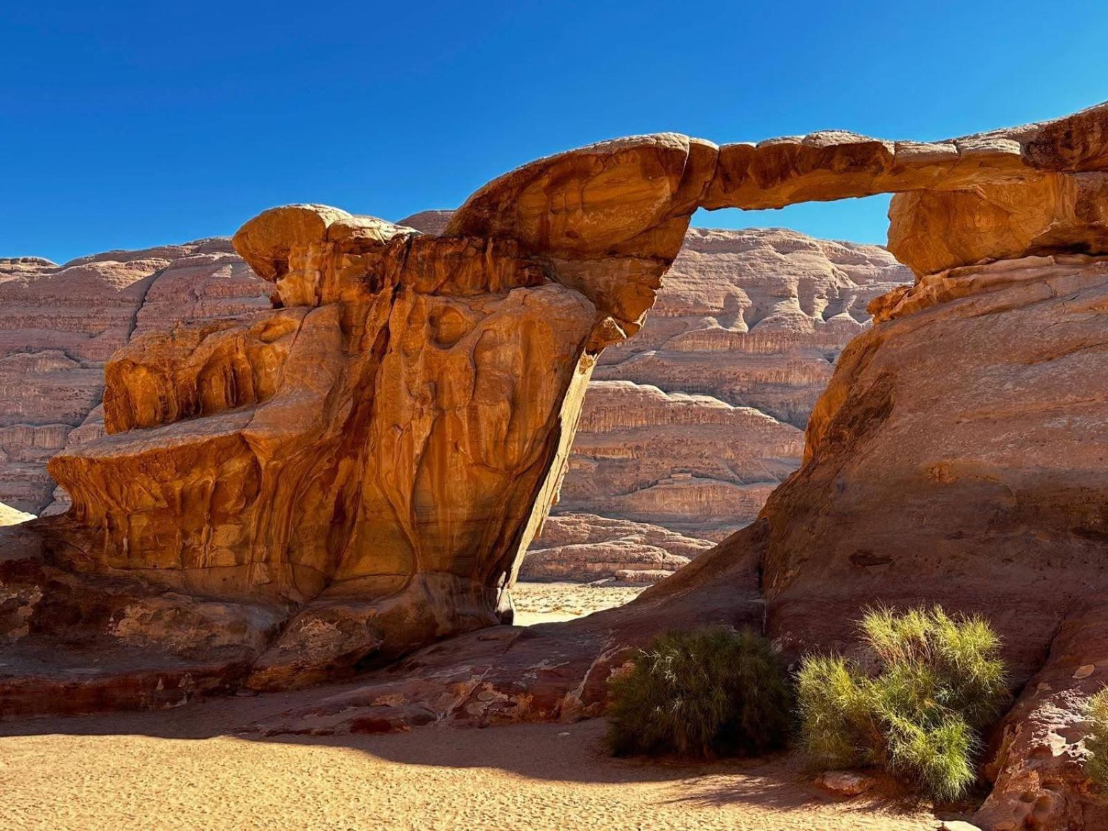 Landscape Rum Camp Hotell Wadi Rum Eksteriør bilde